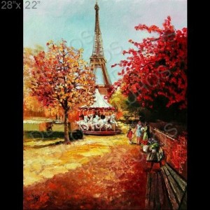 Autumn by the TourEiffel